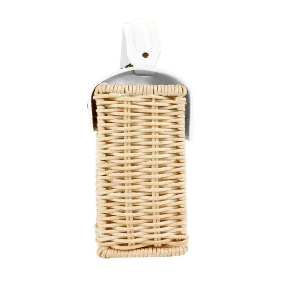 NWT White Natural Kuai Bag - Wicker Wings - Picture 5 of 5